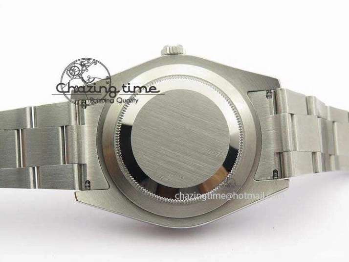 SS II 116334 On Sliver Sticks Dial Markers 41mm A3136 SS Gray Datejust Bracelet 0405